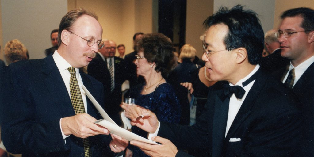 Charles Gullickson Yo-Yo Ma South Dakota Symphony Orchestra