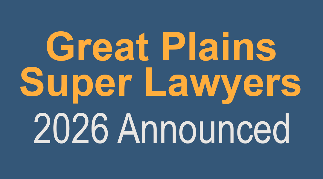 Great Plains Super Lawyers Announced